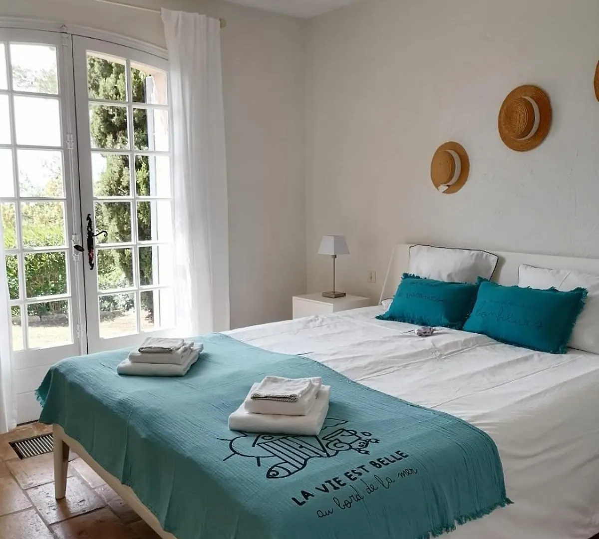 Tatil Evi Tres Belle Villa Vue Mer - Piscine A Debordement La Croix-Valmer